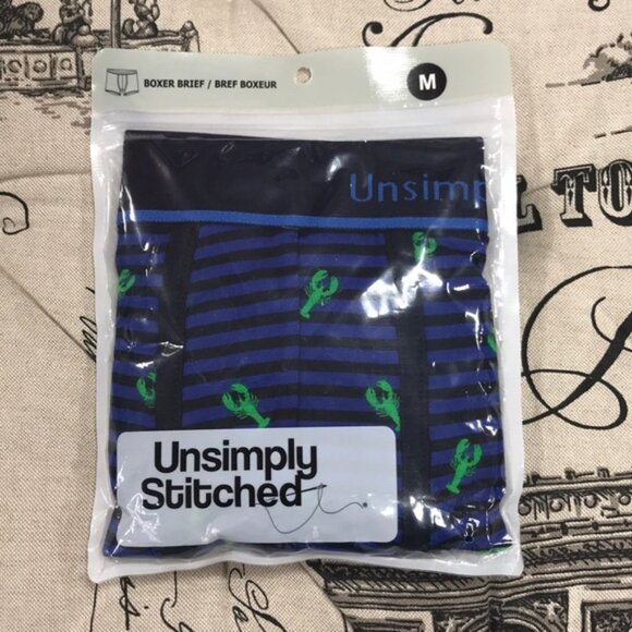 Unsimply Stitched Lobster S Boxer BrieF - Picture 2 of 5